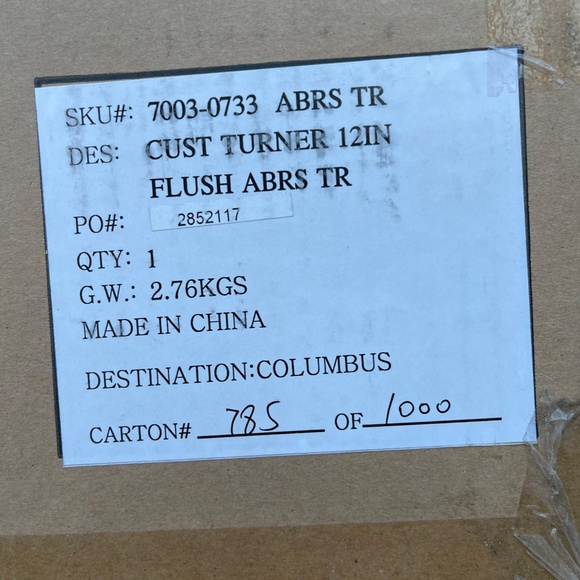 NIB Restoration Hardware Turner Flushmount Ceiling Light 12-Inch Antique Bronze - Picture 4 of 9